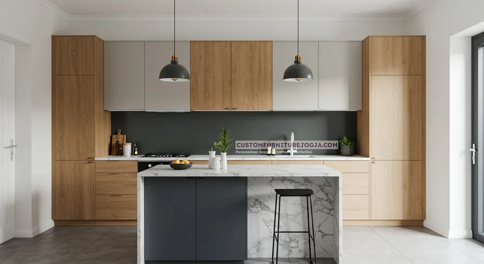 Jasa Pembuatan Kitchen Set Besar Jogja